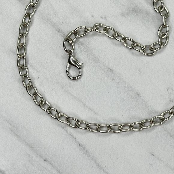 Skinny Dainty Silver Tone Chain Link Purse Bag Replacement Strap ✨ - Picture 11 of 12